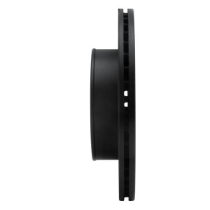 Hyundai Accent Brake Rotor (1) - Front Left - R1 Concepts - Drilled & Slotted - Black - `00-`02